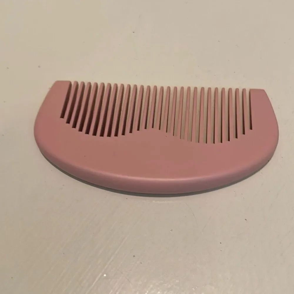 Gucci Beauty Mini Hair Comb Pastel Pink Minimalist Luxury Travel Cosmetic Bag - Picture 2 of 6